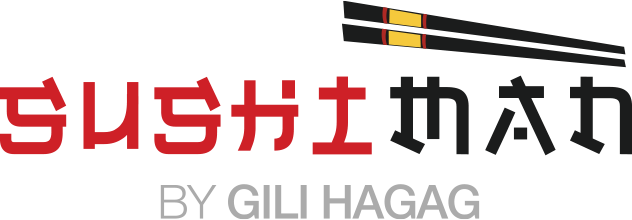 לוגו סושי מן - Sushi man by Gili hagag - משלוחי סושי בגדרה - הזמנת אוכל יפני